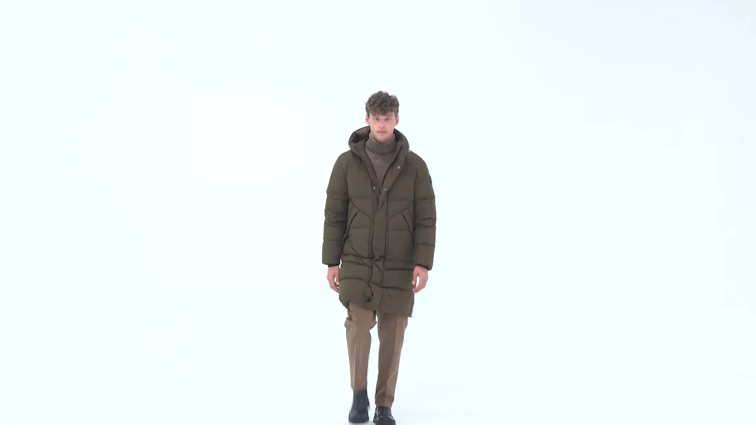Uomo Bomboogie Monaco Parka - Parka Lungo Puffy