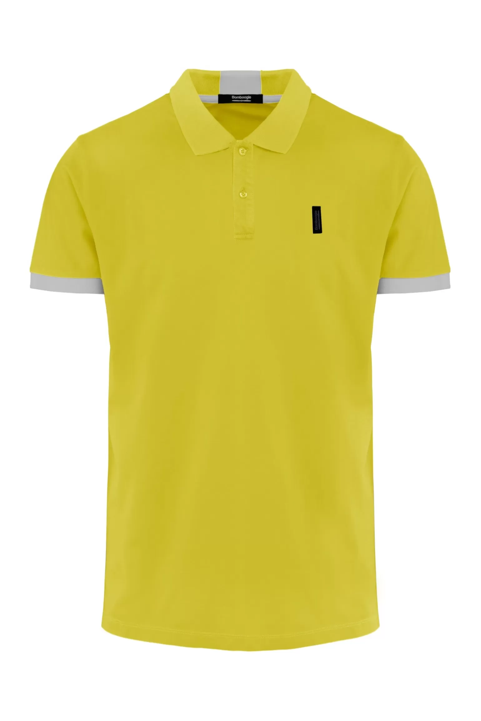 Uomo Bomboogie Polo A Manica Corta In Cotone Piquet
