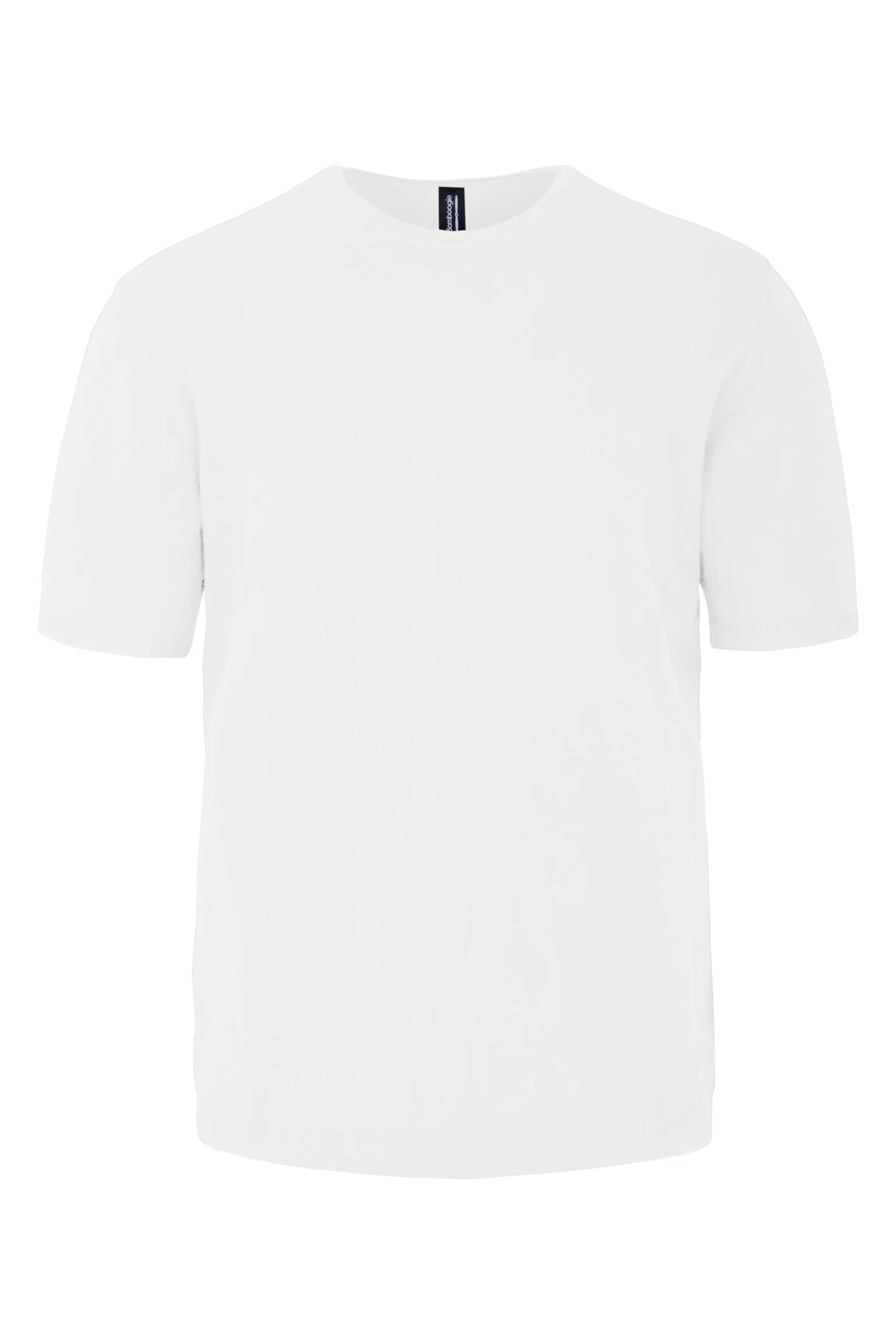 Uomo Bomboogie Pullover Girocollo A Manica Corta In Maglia Rasata