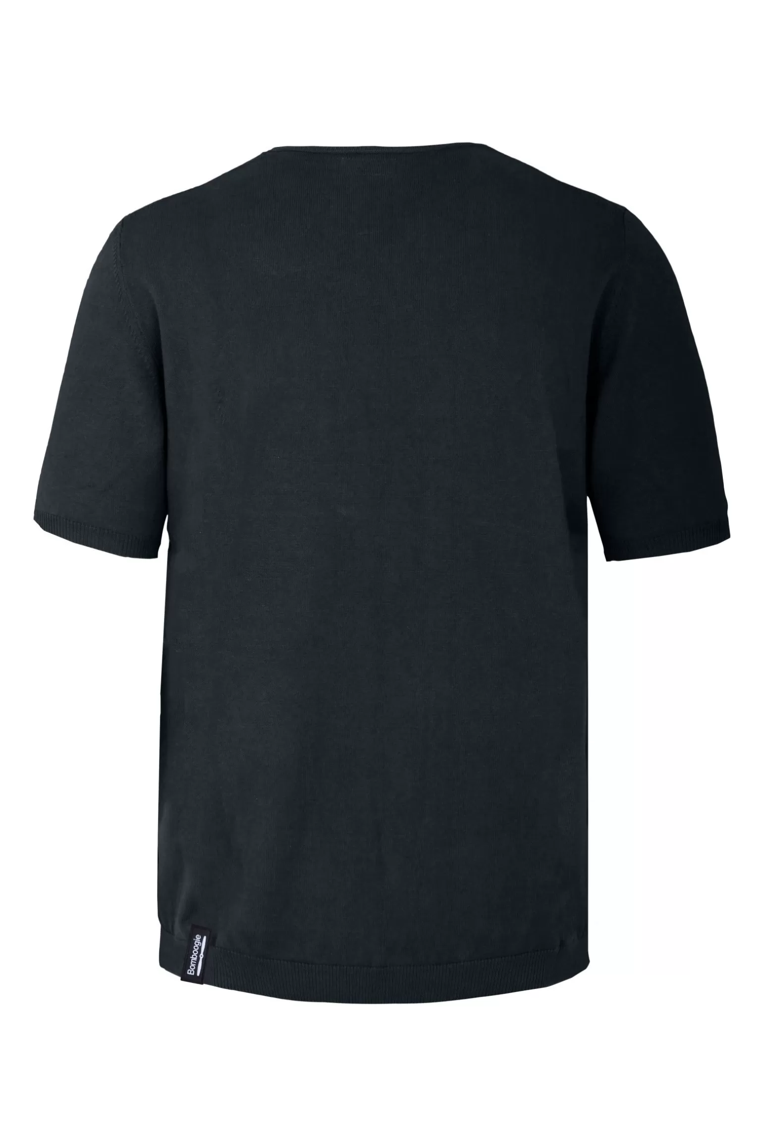Uomo Bomboogie Pullover Girocollo A Manica Corta In Maglia Rasata