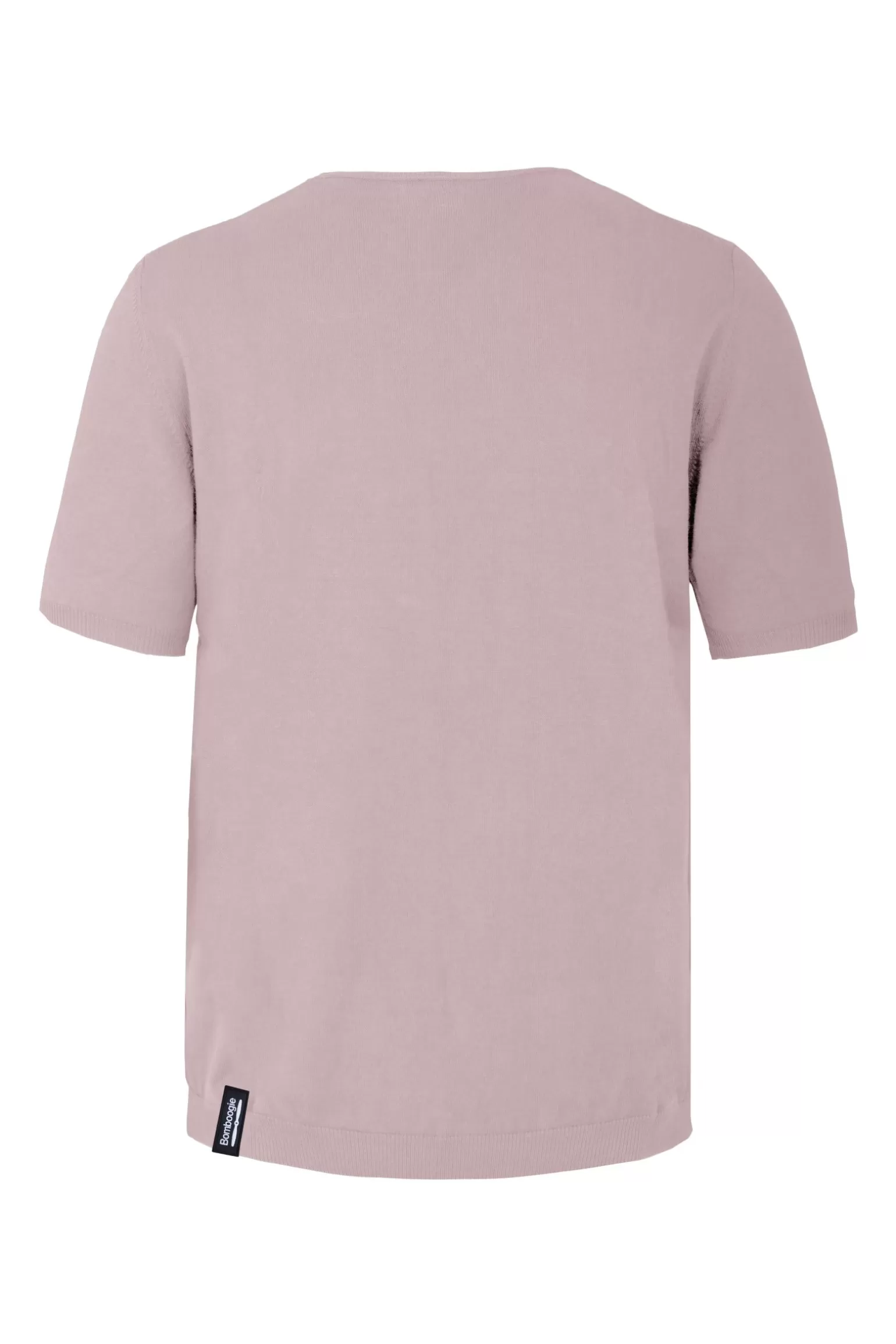 Uomo Bomboogie Pullover Girocollo A Manica Corta In Maglia Rasata