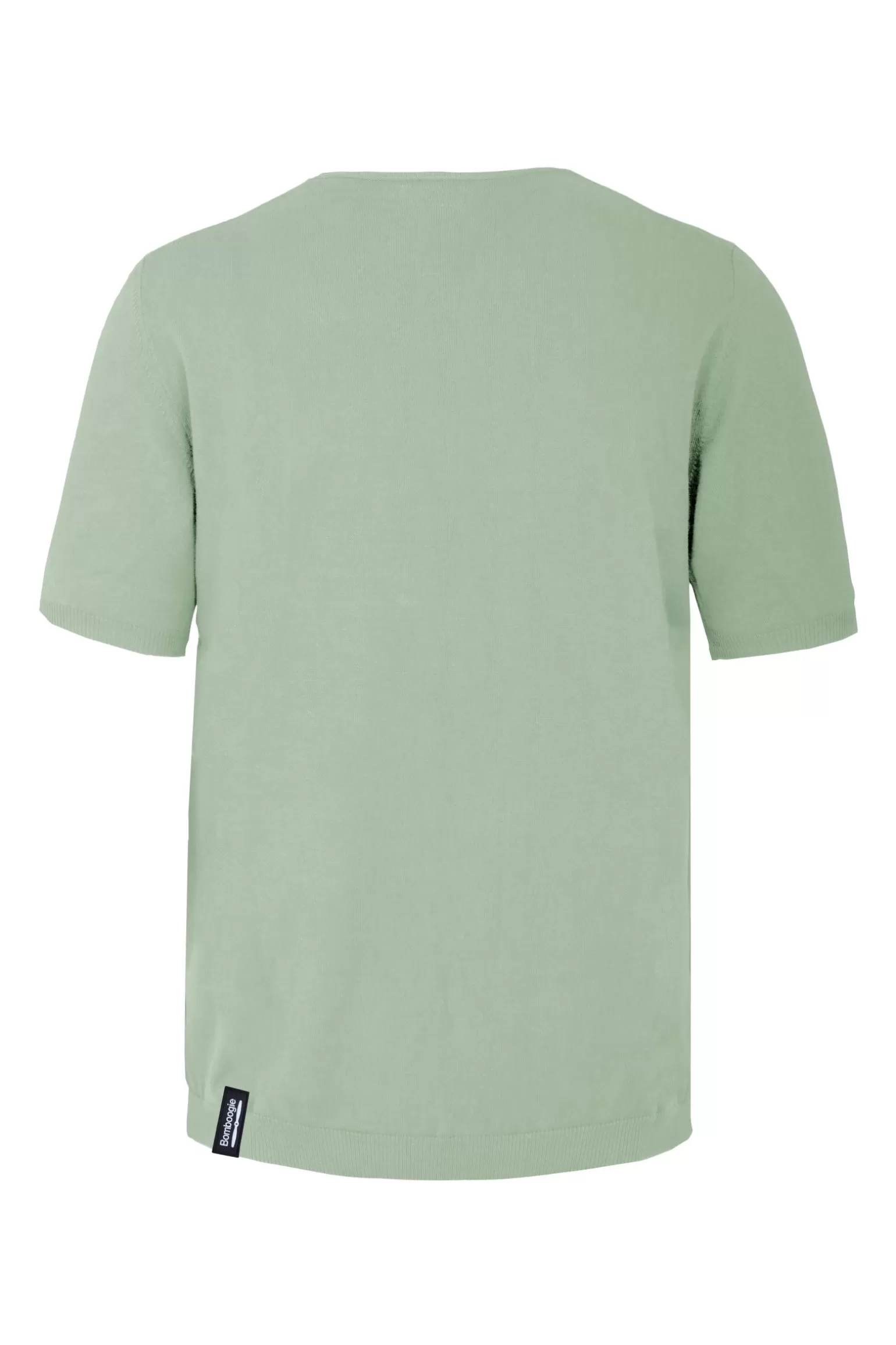 Uomo Bomboogie Pullover Girocollo A Manica Corta In Maglia Rasata
